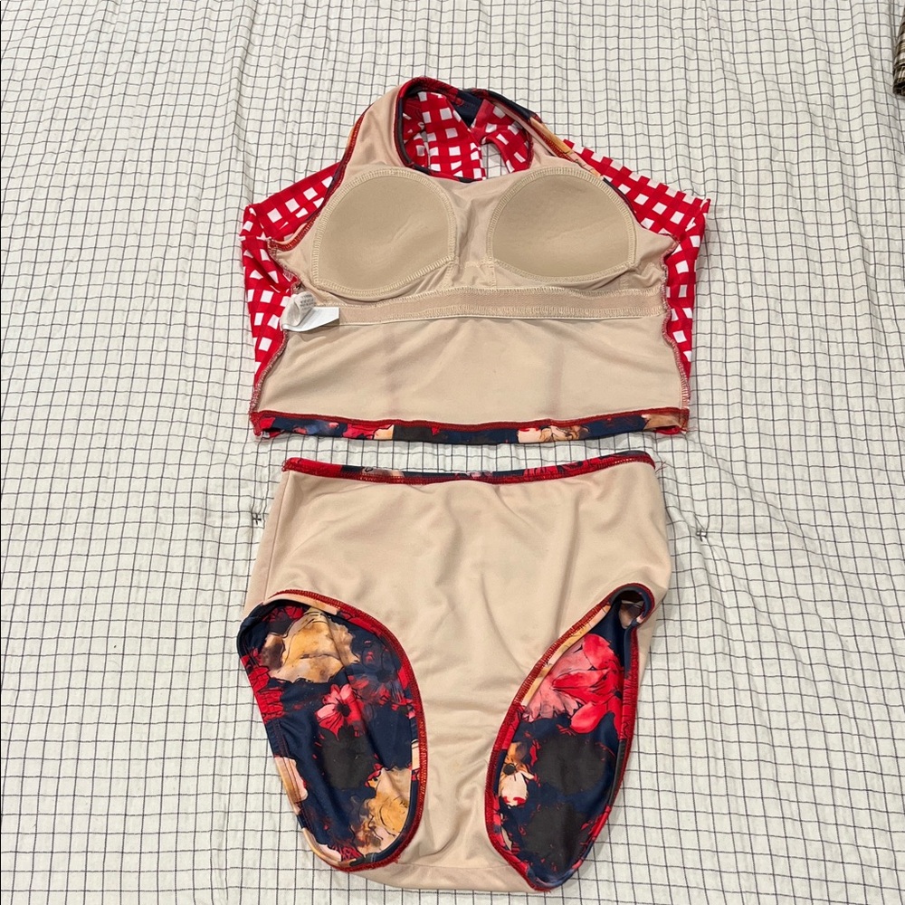 Lime Ricki floral set - Picture 4 of 4